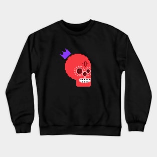 Pixel skull Crewneck Sweatshirt